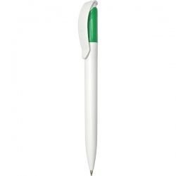 PR1137B Ручка автоматическая бело-зеленая