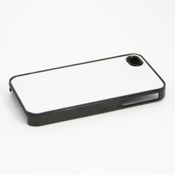 Чехол для Iphone 4/4S, для сублимации пластиковый (черный) распродажа