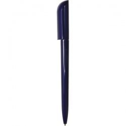 PR0006А Ручка с поворотным механизмом синяя глянцевая