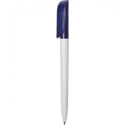 PR307-1 Ручка с поворотным механизмом бело-синяя 5
